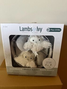 Cream Musical Mobile for Babies